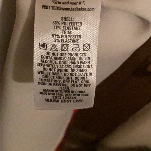 Ted Baker Road to Nowhere Neoprene Dress - Picture 8 of 8